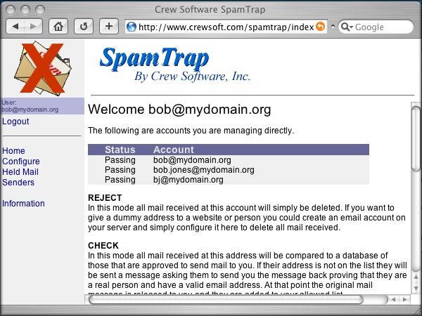 Spamtrap Crew Software, Inc.